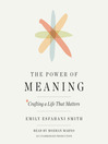 Cover image for The Power of Meaning